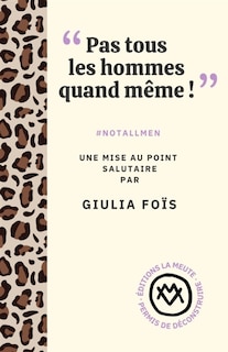 Front cover_Pas tous les hommes quand même !