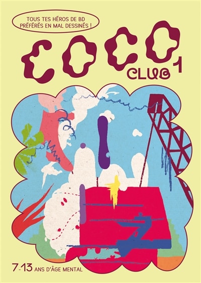 Front cover_Coco club : tous tes héros de BD préférés en mal dessinés !, n°1