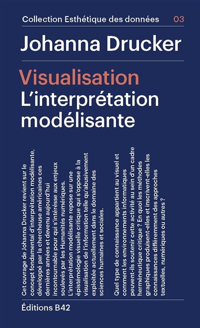 Front cover_Visualisation : l'interprétation modélisante