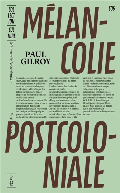 Couverture_Mélancolie postcoloniale