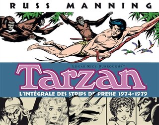 Front cover_Tarzan : l'intégrale des newspaper strips de Russ Manning, Vol. 4. 1974-1979