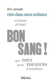 Couverture_Rien dans mon enfance