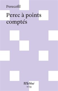 Front cover_Perec &agrave; points compt&eacute;s