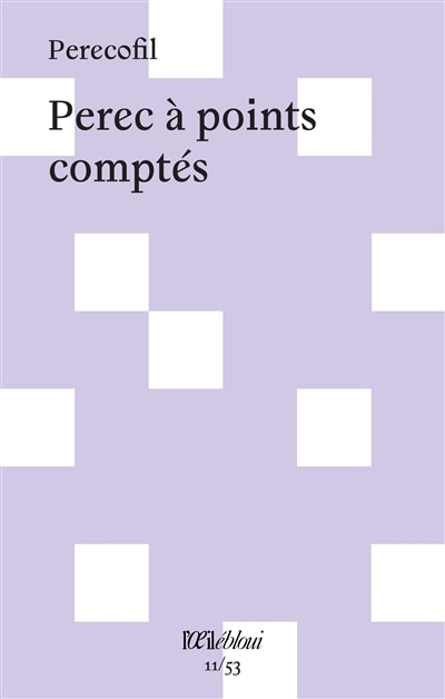 Front cover_Perec &agrave; points compt&eacute;s