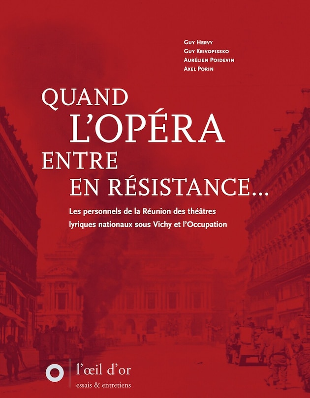 Couverture_Quand l'Opéra entre en Résistance