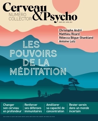 Couverture_Cerveau & psycho. Les pouvoirs de la m&eacute;ditation