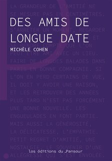 Front cover_Des amis de longue date