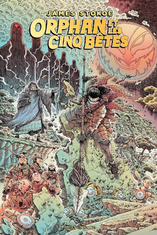 Front cover_Orphan et les cinq bêtes, Vol. 1