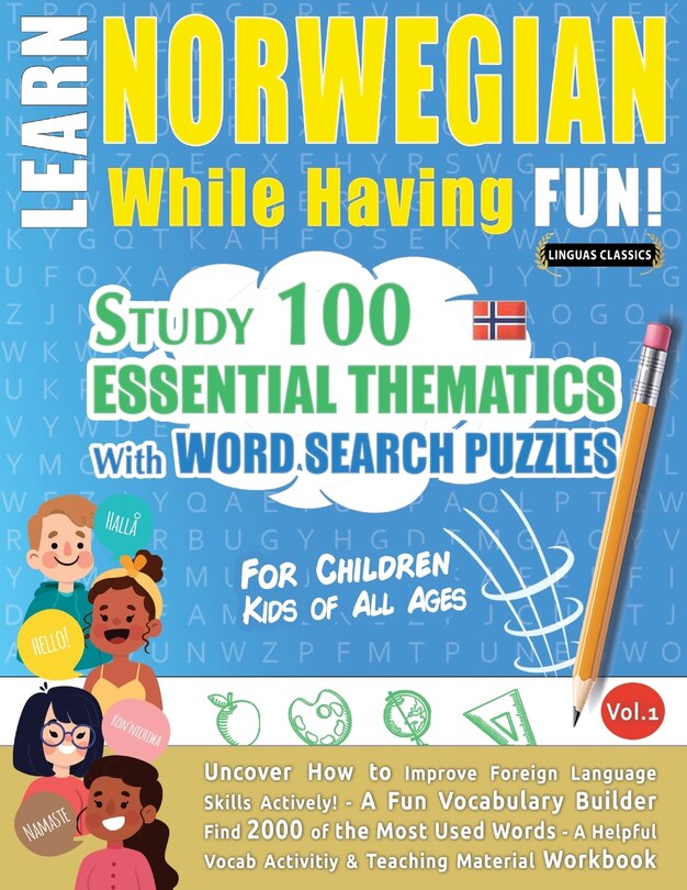 Front cover_Learn Norwegian While Having Fun! - For Children