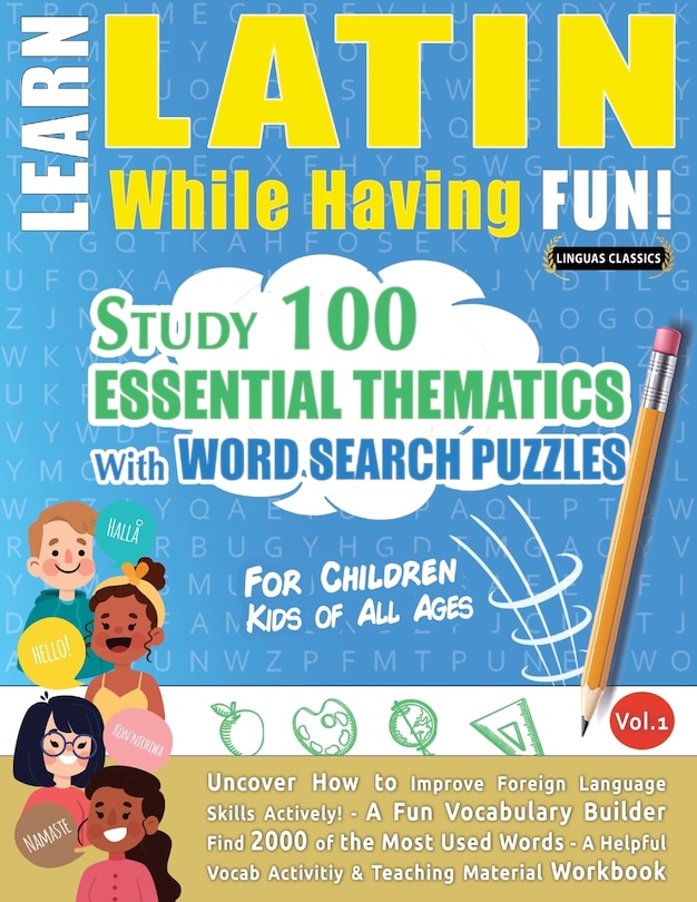 Front cover_Learn Latin While Having Fun! - For Children