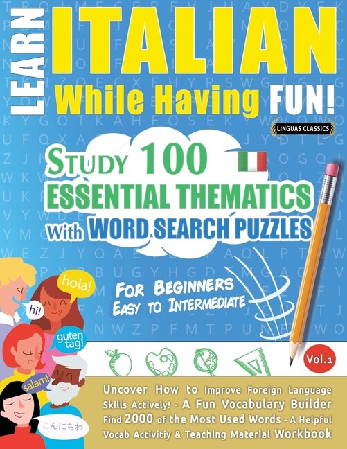 Front cover_Learn Italian While Having Fun! - For Beginners