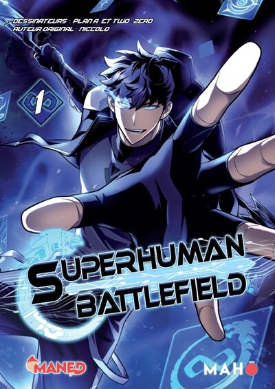 Front cover_Superhuman battlefield, Vol. 1