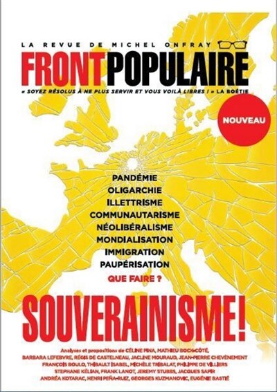 Couverture_Front populaire, n°1. Souverainisme !