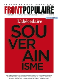 Couverture_Front populaire, hors-série. L'abécédaire du souverainisme