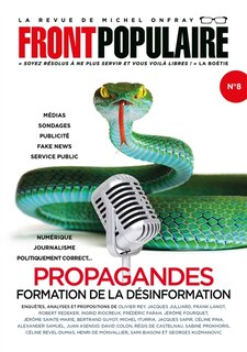 Front cover_Front populaire, n°8. Propagandes : formation de la désinformation