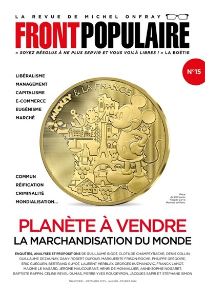 Front cover_Front populaire, n°15. Planète à vendre