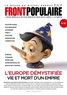 Front cover_Front populaire, n°16. L'Europe démystifiée