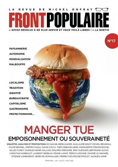 Couverture_Front populaire, n°17. Manger tue