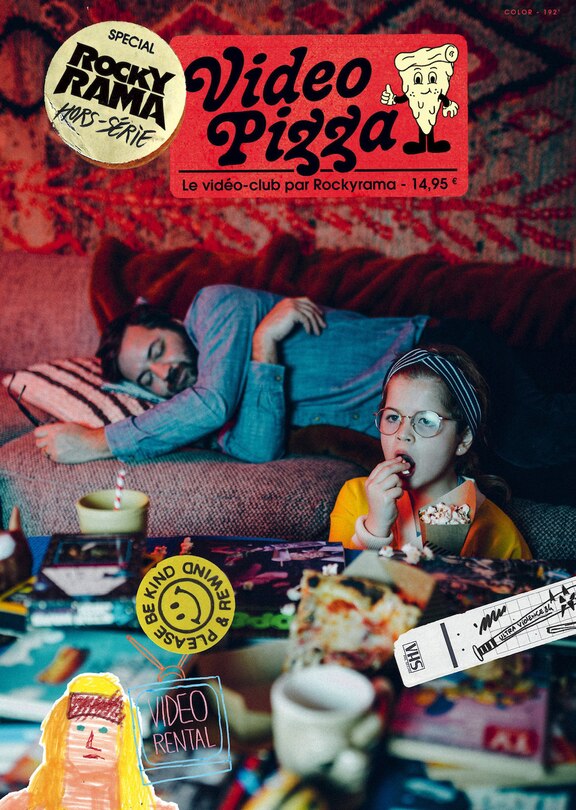 Couverture_Rockyrama, hors série, n°7. Video pizza