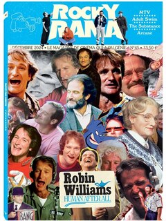 Couverture_Rockyrama, n&deg;45. Robin Williams : human after all