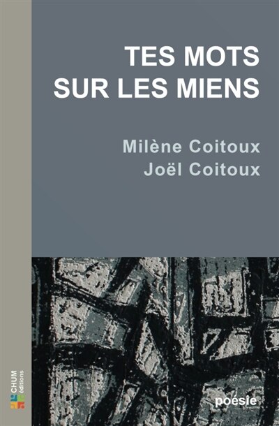 Front cover_Tes mots sur les miens