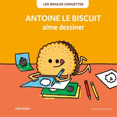 Front cover_Antoine le biscuit aime dessiner