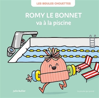 Front cover_Romy le bonnet va à la piscine