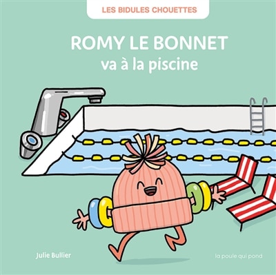 Front cover_Romy le bonnet va à la piscine