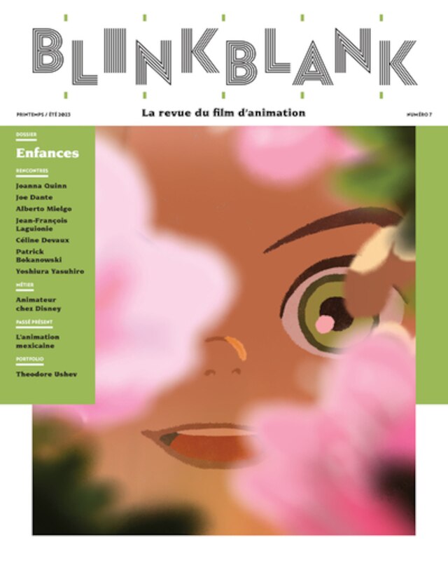 Front cover_Blink Blank : la revue du film d'animation, n°7. Enfances