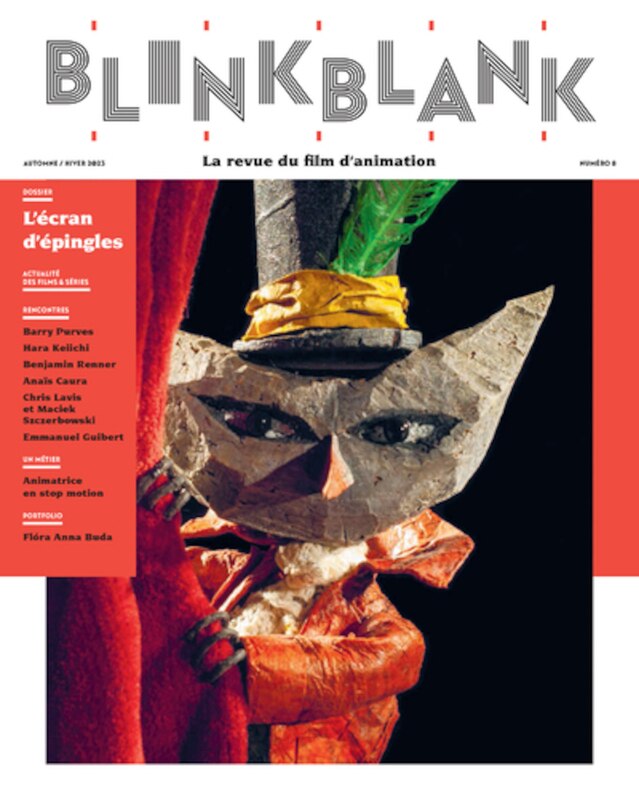 Front cover_Blink Blank : la revue du film d'animation, n°8. L'écran d'épingles