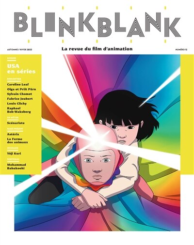 Couverture_Blink Blank : la revue du film d'animation, n&deg;12
