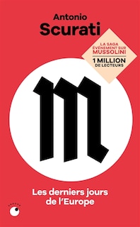 Front cover_M les derniers jours de l'europe