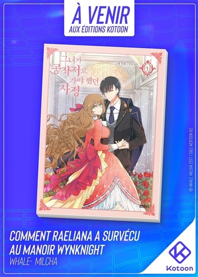 Couverture_Comment Raeliana a survécu au manoir Wynknight, Vol. 1