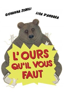Front cover_L' ours qu'il vous faut