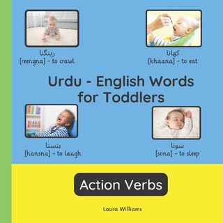 Front cover_Urdu - English Words for Toddlers - Action Verbs