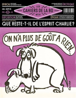 Front cover_Les cahiers de la BD, n°31. Que reste-t-il de l'esprit Charlie ?