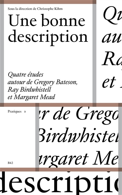 Front cover_Une bonne description