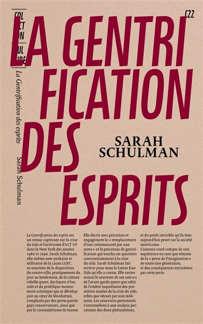 Front cover_La gentrification des esprits