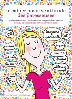 Front cover_Le cahier positive attitude des paresseuses