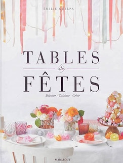 Couverture_Tables de f&ecirc;tes Recettes et d&eacute;co