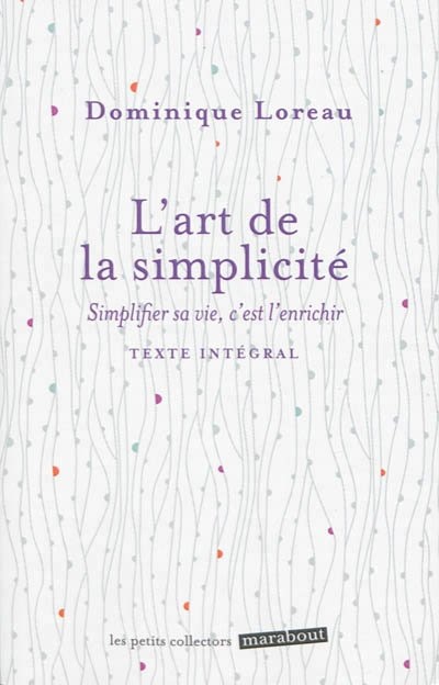 Couverture_L'art de la simplicité