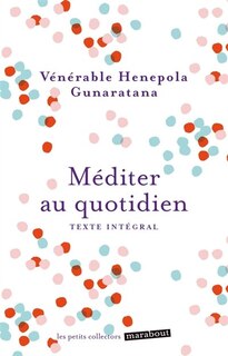 Front cover_Méditer au quotidien