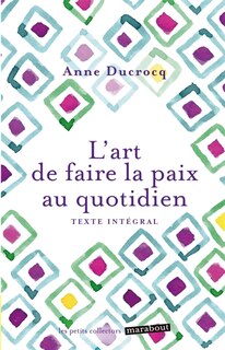 Front cover_L'art de faire la paix au quotidien