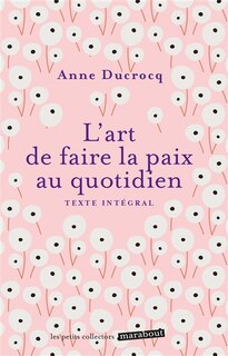 Front cover_L' art de faire la paix au quotidien