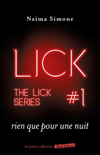 Couverture_Rien que pour une nuit the lick 1