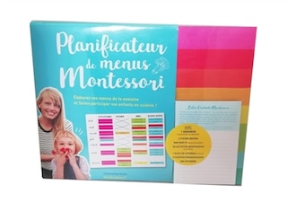 Planificateur de menus Montessori: élaborez vos menus de la semaine et faites participer vos enfants en cuisine !
