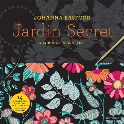 Couverture_JARDIN SECRET: COLORIAGES &Agrave; GRATTER