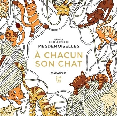 Front cover_A chacun son chat : carnet de coloriage