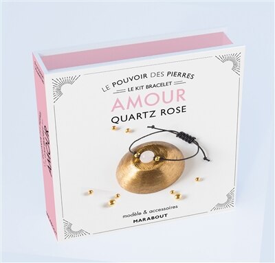 Couverture_Kit bracelet -amour quartz rose