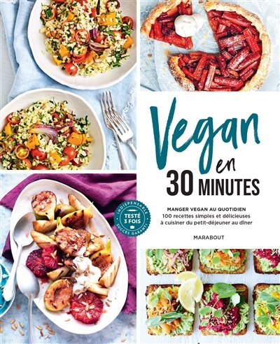 Front cover_Vegan en 30 minutes
